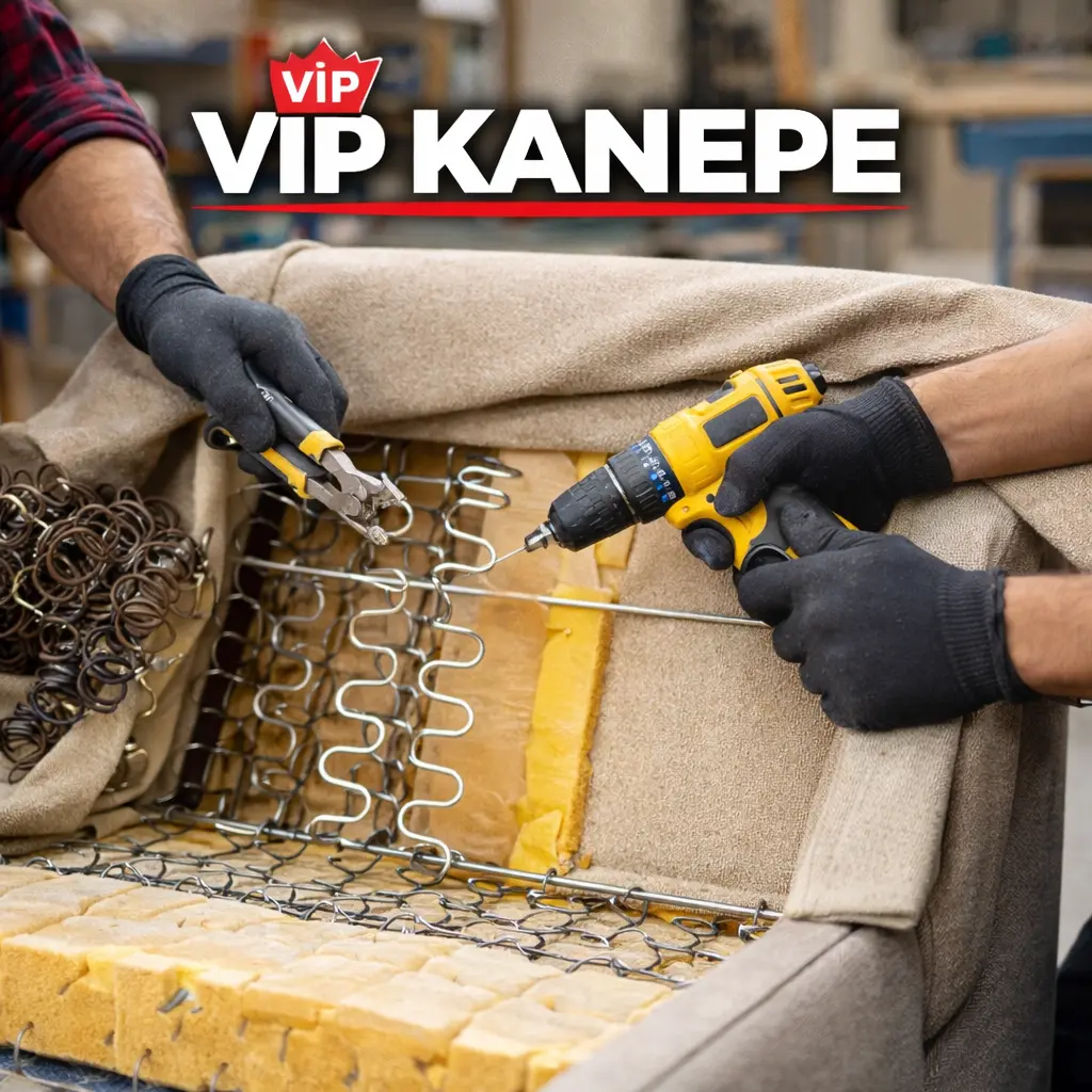 vipkanepe çekyat yay değişimi kaliteli malzeme